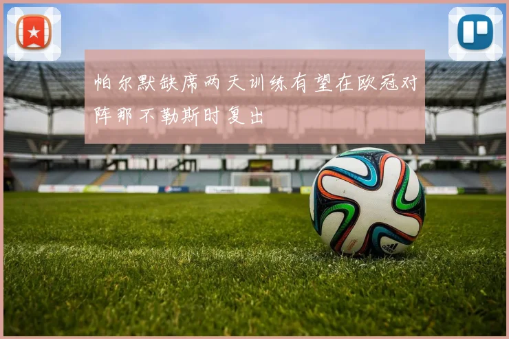 帕尔默缺席两天训练有望在欧冠对阵那不勒斯时复出