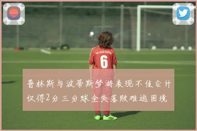 普林斯与波蒂斯梦游表现不佳合计仅得2分三分球全失落败难逃困境